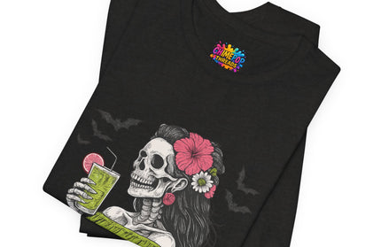 Boozy Afterlife Club Skeleton Shirt