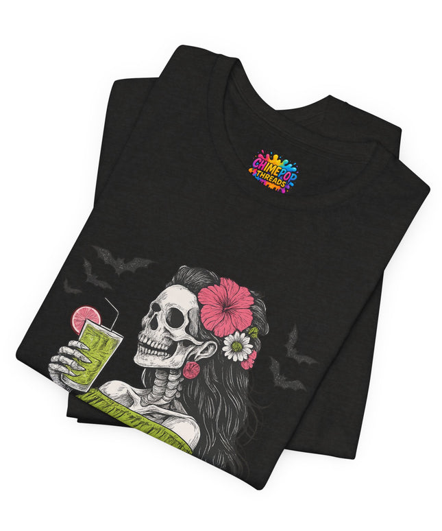 Boozy Afterlife Club Skeleton Shirt