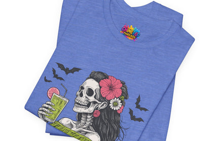Boozy Afterlife Club Skeleton Shirt