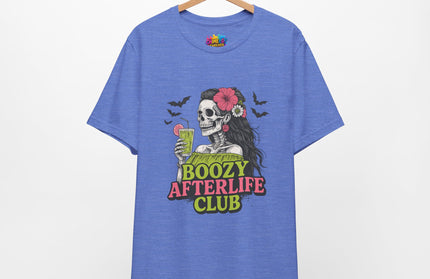 Boozy Afterlife Club Skeleton Shirt