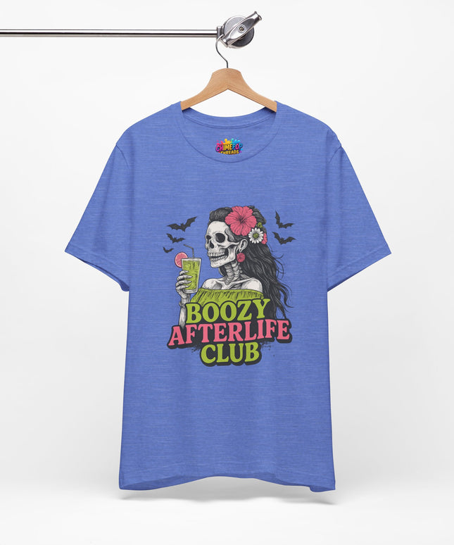 Boozy Afterlife Club Skeleton Shirt
