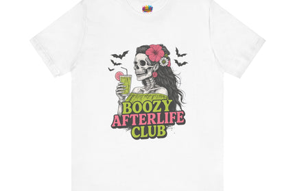 Boozy Afterlife Club Skeleton Shirt