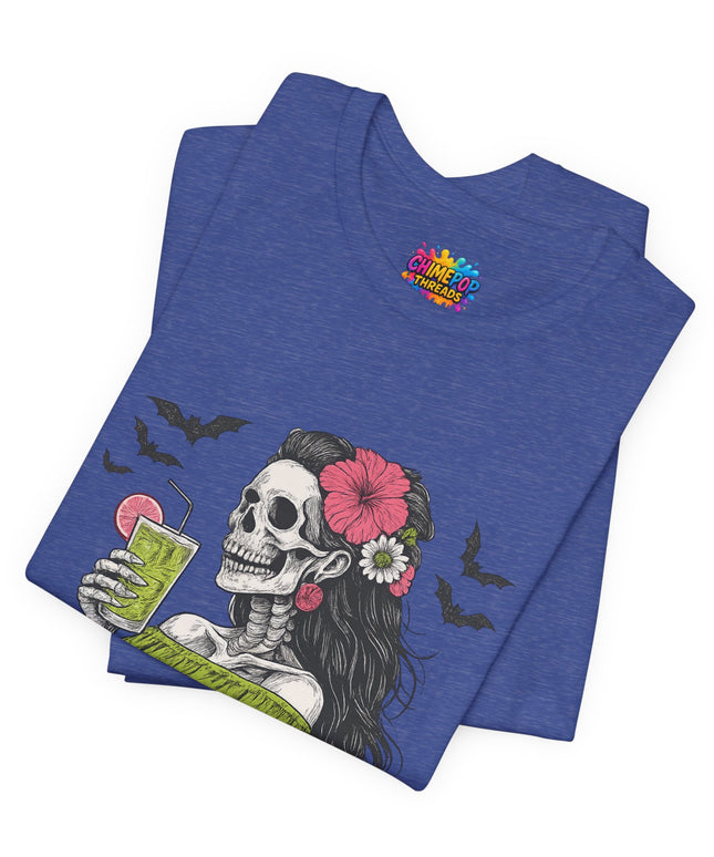 Boozy Afterlife Club Skeleton Shirt
