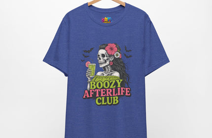 Boozy Afterlife Club Skeleton Shirt