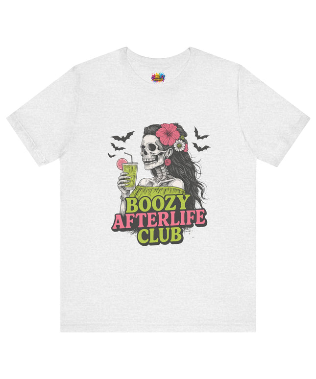Boozy Afterlife Club Skeleton Shirt