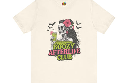 Boozy Afterlife Club Skeleton Shirt