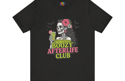 Boozy Afterlife Club Skeleton Shirt