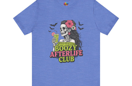 Boozy Afterlife Club Skeleton Shirt