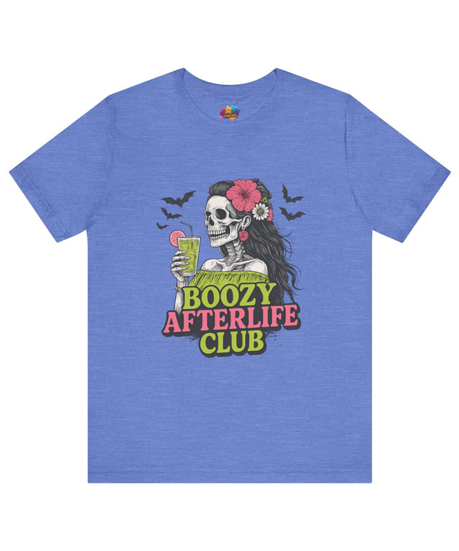 Boozy Afterlife Club Skeleton Shirt