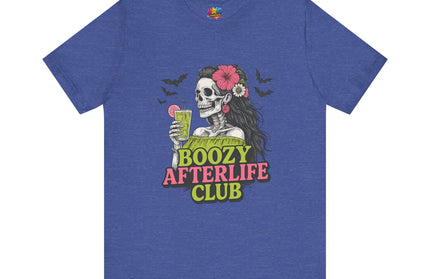 Boozy Afterlife Club Skeleton Shirt