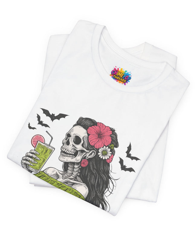 Boozy Afterlife Club Skeleton Shirt