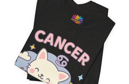 CANCER ZODIAC – BLAME THE MOON KITTY VIBE TEE