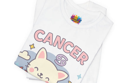 CANCER ZODIAC – BLAME THE MOON KITTY VIBE TEE