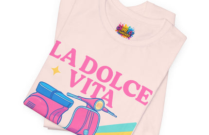CAPRI CRUISIN’: VINTAGE VESPA VIBES TEE
