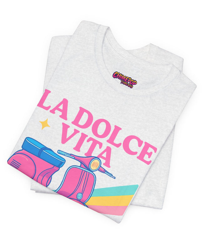 CAPRI CRUISIN’: VINTAGE VESPA VIBES TEE