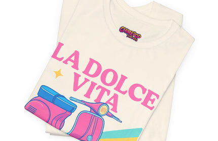 CAPRI CRUISIN’: VINTAGE VESPA VIBES TEE