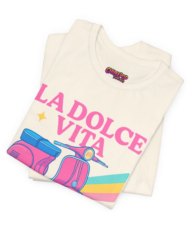 CAPRI CRUISIN’: VINTAGE VESPA VIBES TEE
