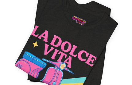 CAPRI CRUISIN’: VINTAGE VESPA VIBES TEE