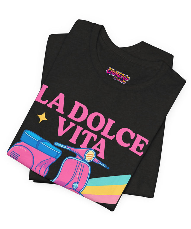 CAPRI CRUISIN’: VINTAGE VESPA VIBES TEE