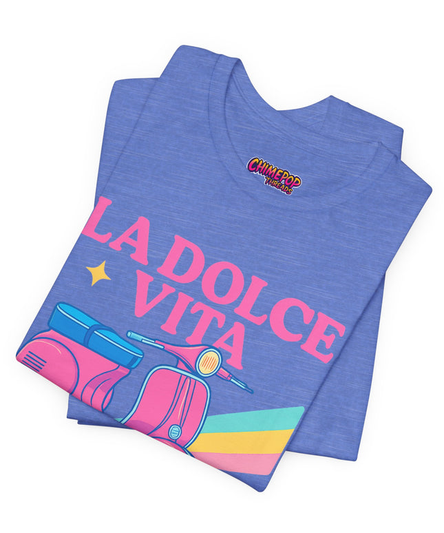 CAPRI CRUISIN’: VINTAGE VESPA VIBES TEE