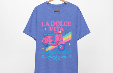 CAPRI CRUISIN’: VINTAGE VESPA VIBES TEE