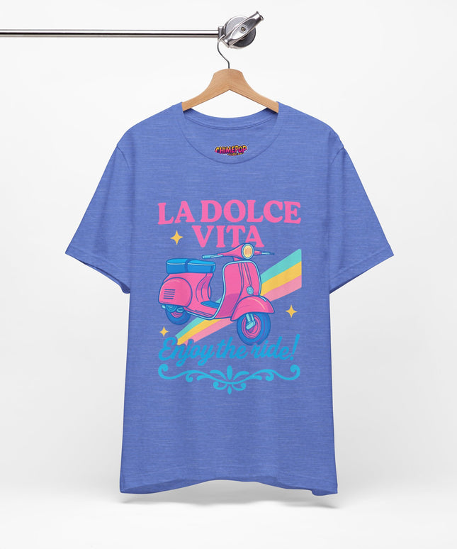 CAPRI CRUISIN’: VINTAGE VESPA VIBES TEE