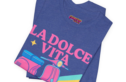 CAPRI CRUISIN’: VINTAGE VESPA VIBES TEE
