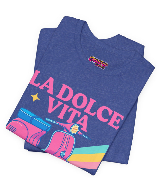 CAPRI CRUISIN’: VINTAGE VESPA VIBES TEE