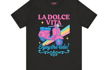 CAPRI CRUISIN’: VINTAGE VESPA VIBES TEE