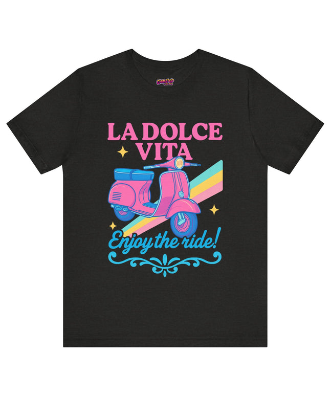 CAPRI CRUISIN’: VINTAGE VESPA VIBES TEE