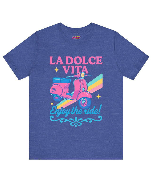 CAPRI CRUISIN’: VINTAGE VESPA VIBES TEE