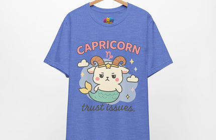 CAPRICORN ZODIAC – TRUST ISSUES MERMAID GOAT TEE