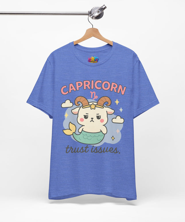 CAPRICORN ZODIAC – TRUST ISSUES MERMAID GOAT TEE
