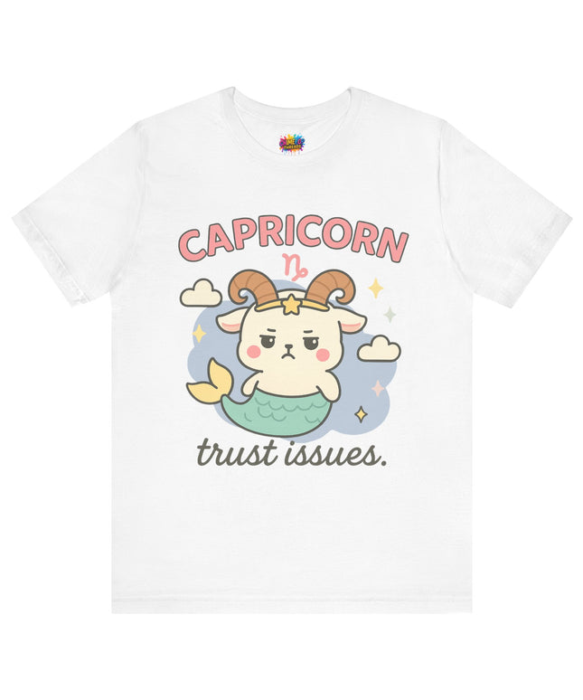 CAPRICORN ZODIAC – TRUST ISSUES MERMAID GOAT TEE