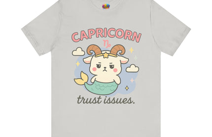 CAPRICORN ZODIAC – TRUST ISSUES MERMAID GOAT TEE