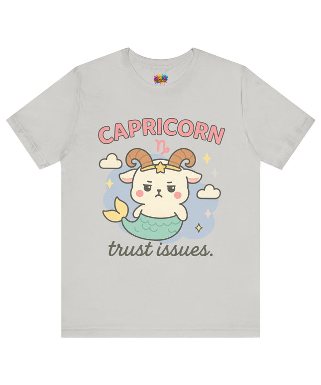 CAPRICORN ZODIAC – TRUST ISSUES MERMAID GOAT TEE