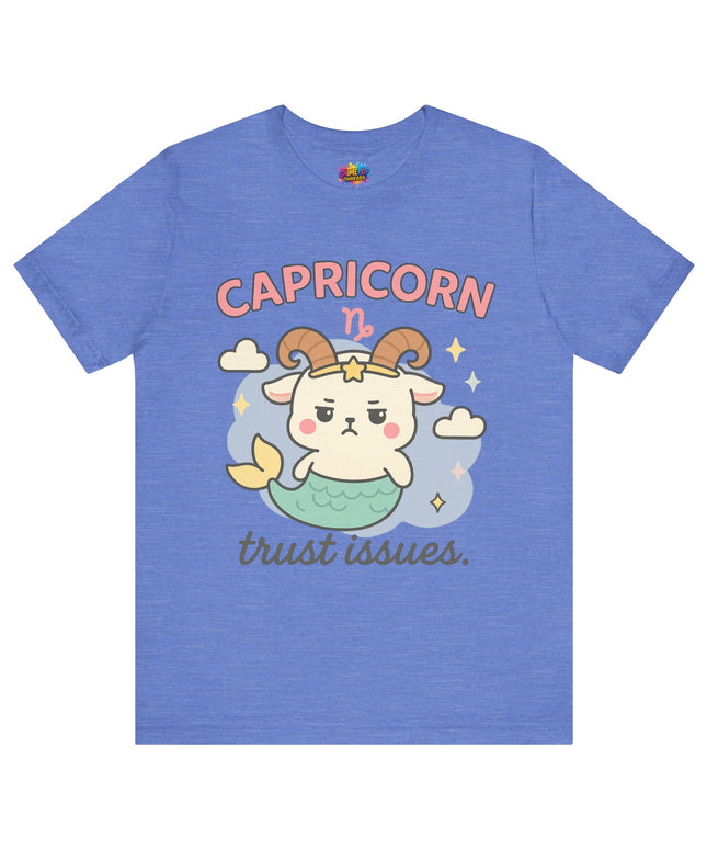 CAPRICORN ZODIAC – TRUST ISSUES MERMAID GOAT TEE