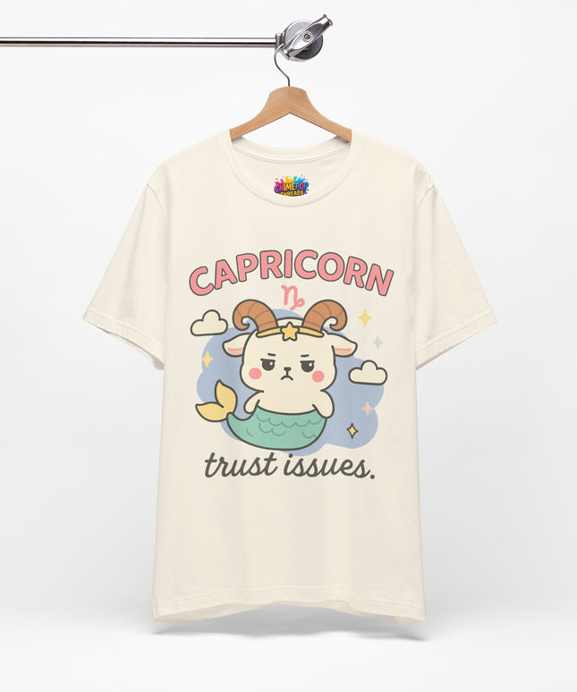 CAPRICORN ZODIAC – TRUST ISSUES MERMAID GOAT TEE
