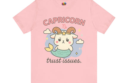 CAPRICORN ZODIAC – TRUST ISSUES MERMAID GOAT TEE
