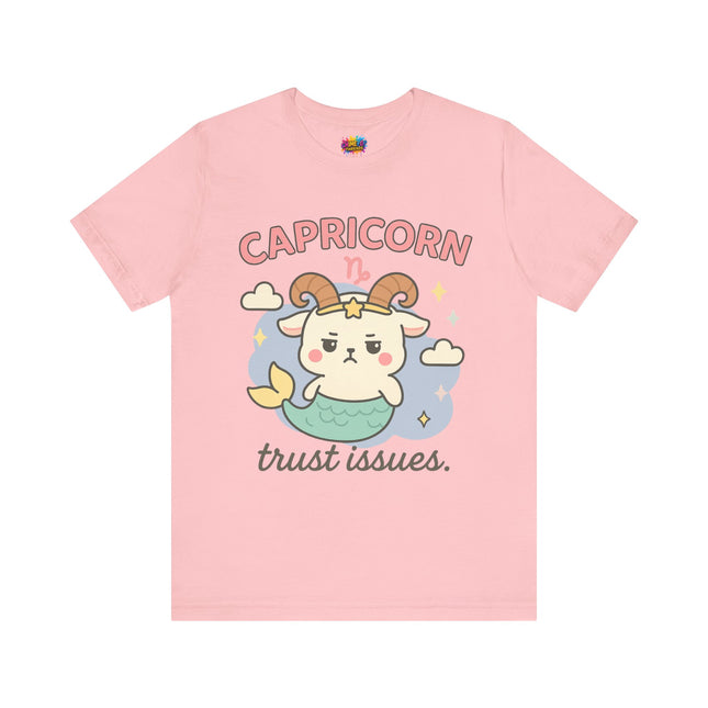 CAPRICORN ZODIAC – TRUST ISSUES MERMAID GOAT TEE