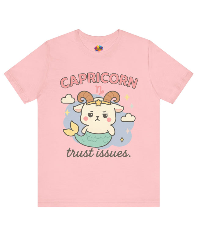 CAPRICORN ZODIAC – TRUST ISSUES MERMAID GOAT TEE