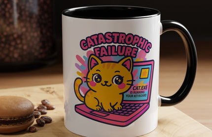CATASTROPHIC FAILURE FUNNY COFFEE MUG