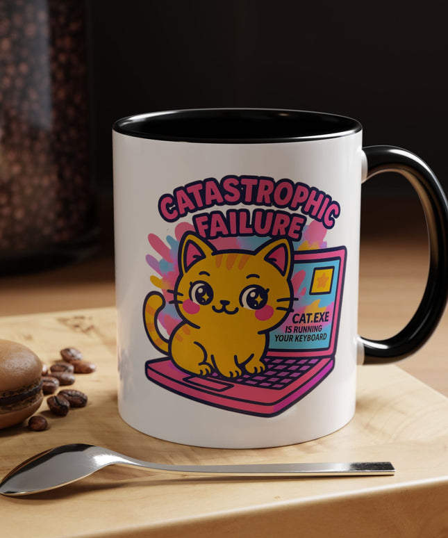 CATASTROPHIC FAILURE FUNNY COFFEE MUG