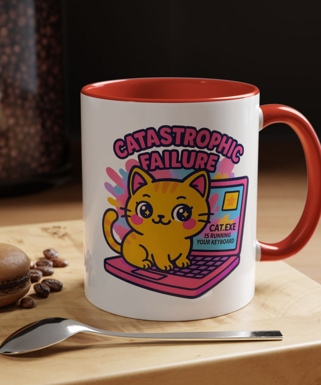 CATASTROPHIC FAILURE FUNNY COFFEE MUG