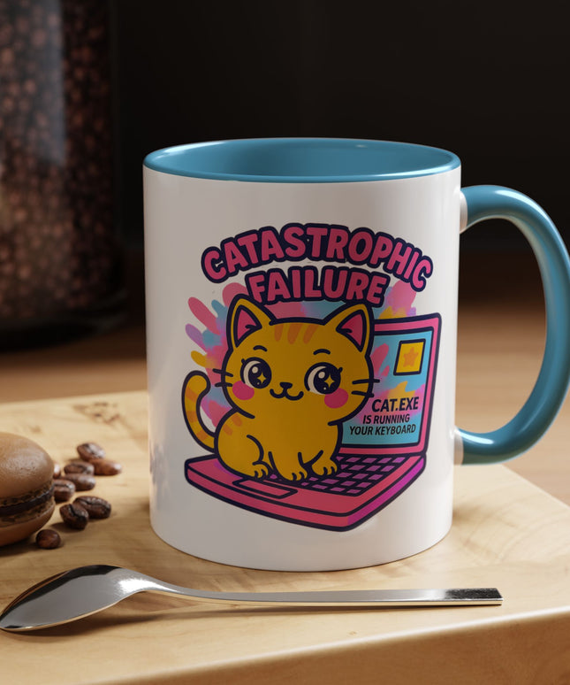 CATASTROPHIC FAILURE FUNNY COFFEE MUG