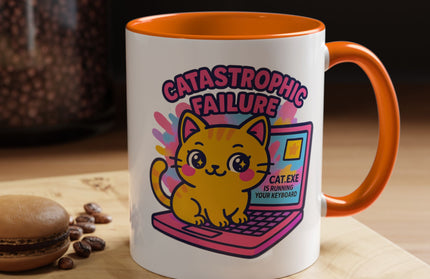 CATASTROPHIC FAILURE FUNNY COFFEE MUG