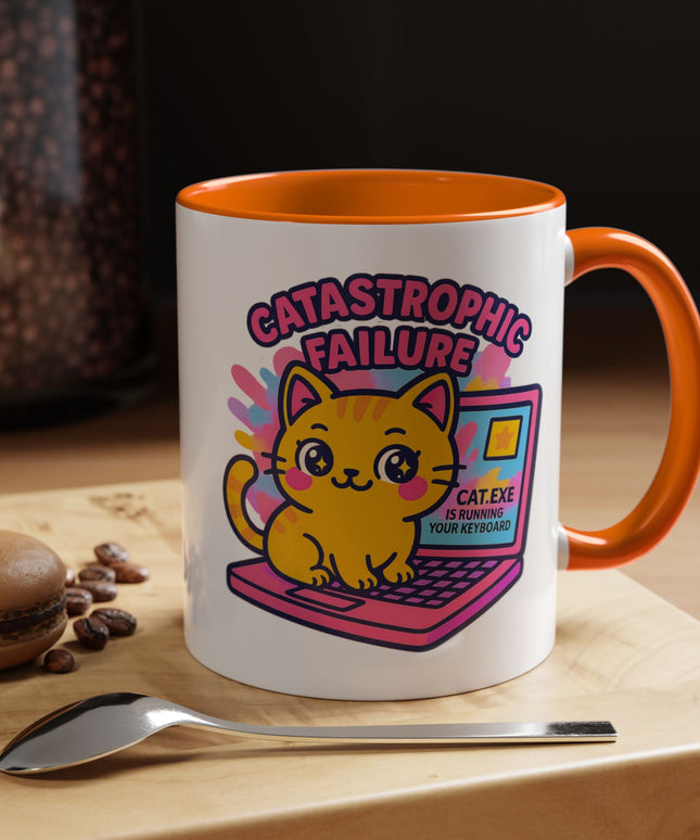 CATASTROPHIC FAILURE FUNNY COFFEE MUG