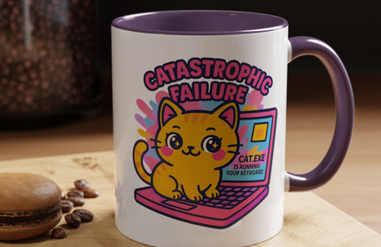 CATASTROPHIC FAILURE FUNNY COFFEE MUG