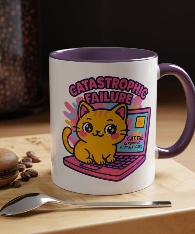 CATASTROPHIC FAILURE FUNNY COFFEE MUG