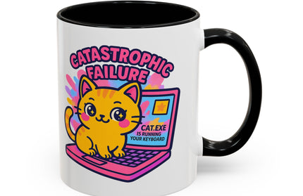 CATASTROPHIC FAILURE FUNNY COFFEE MUG